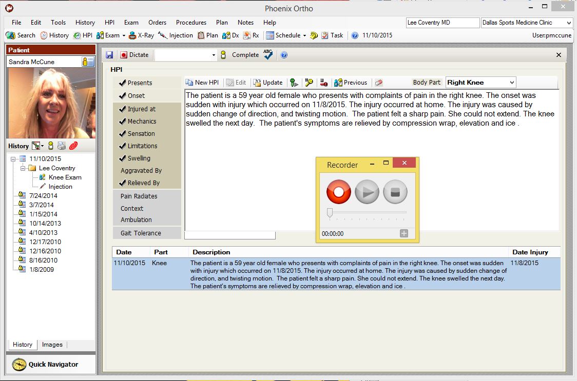 HPI with Voice recorder_Sandra