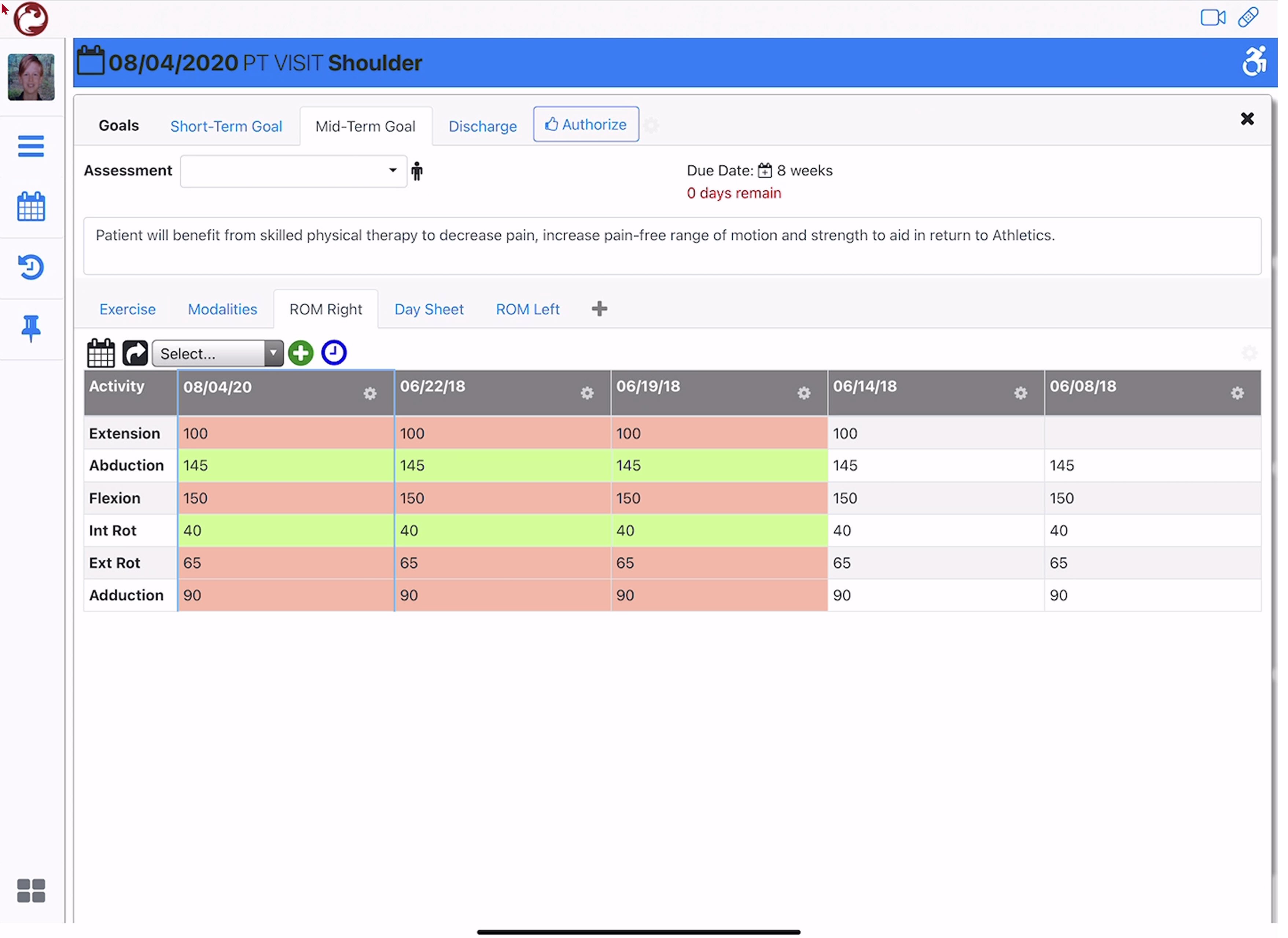 Phoenix Go PT Daysheet 2