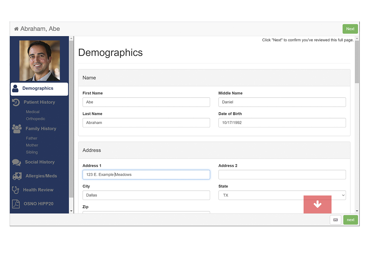 kiosk LP screenshots demographics